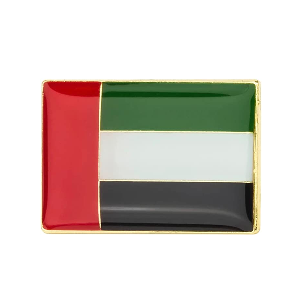 UAE Rectangle Flag Pin Badge
