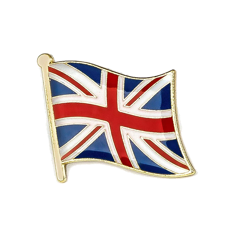 United Kingdom Union Jack Flag Pin Badge