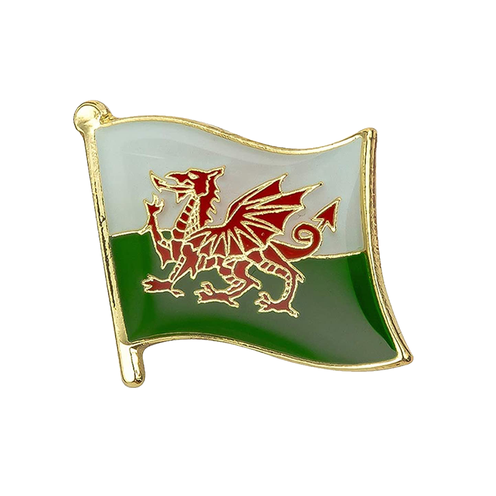 Wales Dragon Pin Badge